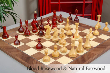 The Circa 1961 Baku Series Wood Chess Pieces - 4.2