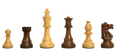 The Club Series Chess Pieces - 3.75" King