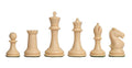 The Hastings Series Plastic Chess Pieces - 3.875