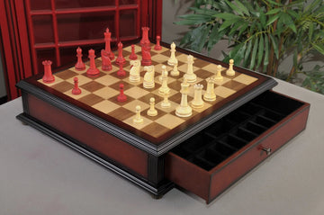 The Classical Staunton Series Chess Set & Tiroir Combination