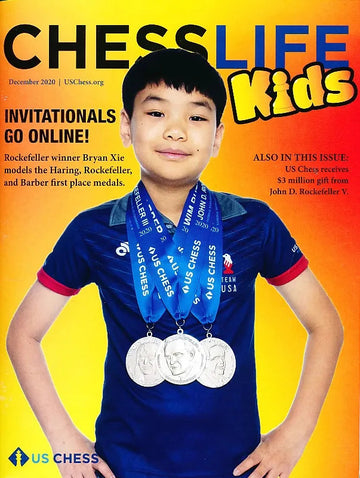 CLEARANCE - Chess Life For Kids Magazine - December 2020 Issue