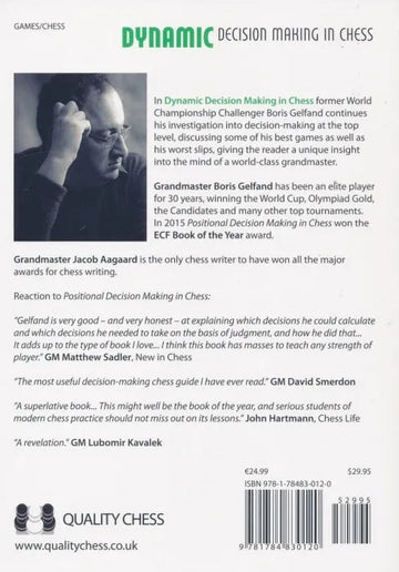 Dynamic Decision Making in Chess - PAPERBACK