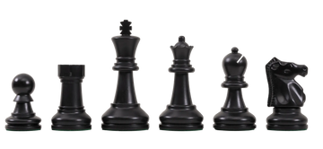 The Bobby Fischer Ultimate Tournament Series Plastic Chess Pieces - 3.75