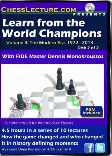 Learn from the World Champions - Chess Lecture - 2 DVDs - Volume 60