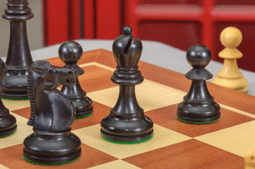 The Capablanca Chess Edition - Reykjavik II Series Chess Pieces - 3.75