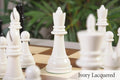 The Reproduction of the Circa 1950s Gallant Knight Series Chess Pieces - 5.0