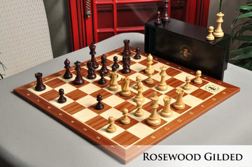 The Grandmaster Chess Set, Box, & Board Combination