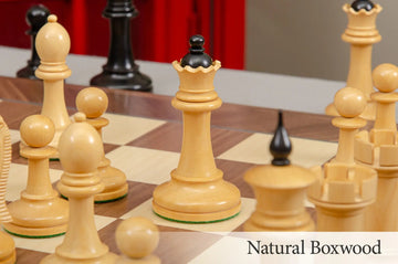 The Circa 1940 Soviet Club Series Chess Pieces - 4.0