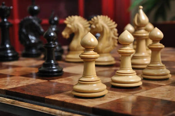 The Camelot Series Artisan Chess Pieces - 4.4