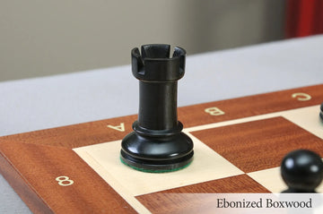 The B.H. Wood Tournament Series Wood Chess Set, Box, & Board Combination