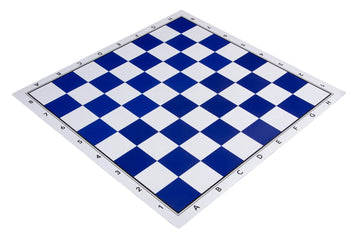 Navy Blue - Full Color Thin Mousepad Chess Board