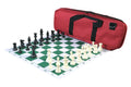 Deluxe Chess Set Combination and Single Weighted Regulation Pieces | Thin Mousepad Chess Board | Deluxe Bag