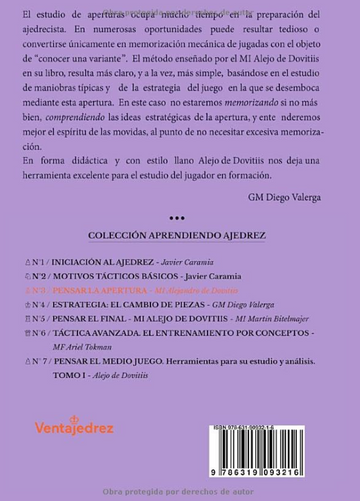 Pensar la apertura - SPANISH