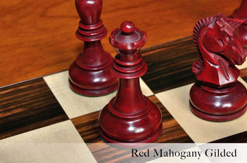 The Dubrovnik Series Gilded Chess Pieces - 3.75