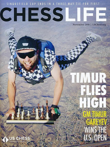 CLEARANCE - Chess Life Magazine - November 2018 Issue