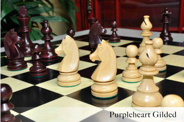 The Championship Series Gilded Chess Pieces - 3.75