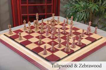 The Exotique Collection® - The Treviso Series Luxury Chess Pieces - 4.4