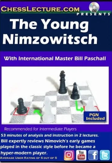 E-DVD The Young Nimzowitsch - Chess Lecture - Volume 177