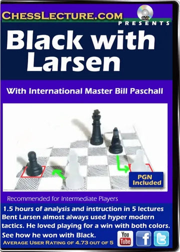 E-DVD - Black with Larsen - Chess Lecture - Volume 135