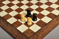 Brown Erable and Bird's Eye Maple Standard Traditional Chess Board