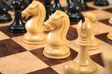 The Forever Camaratta Collection -  The Selene Collector Series Chess Pieces - 4.4