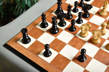 The Savano Series Luxury Wood Chess Set, Box, & Board Combination