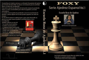 CHESSDVDS.COM IN SPANISH - ROMAN'S LAB #62 - Russian School of Chess Part 1 - VOL. 1