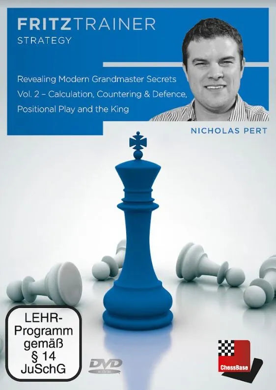 DOWNLOAD FRITZ TRAINER Revealing Modern Grandmaster Secrets Vol. 2 – Calculation Countering & Defence Positional Play King Nicholas Pert