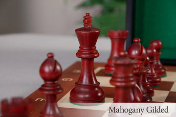 The Library Grandmaster Chess Set, Box, & Board Combination