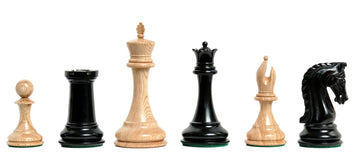 The 2018 Exotique Collection® - Imperial Collector Series Luxury Chess Pieces - 4.4" King - Genuine Ebony