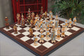 The Pyrenees Series Hand Painted Chess Pieces - From The Val Gardena Collection - 6.3
