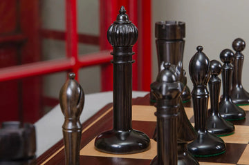 The Circa 1910 Lasker Schlechter World Chess Championship Series Chess Pieces - 4.5