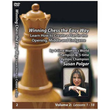 WINNING CHESS THE EASY WAY - VOLUME 2 - Learn How to Create a Plan in the Opening, Middlegame and Endgame