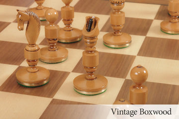 The Camaratta Collection - The Biedermeier Series Luxury Chess Pieces - 4.4