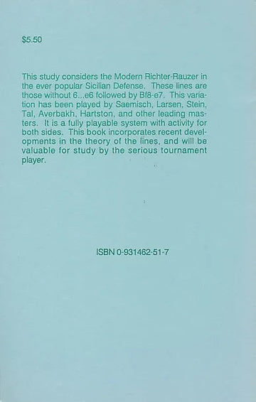 CLEARANCE - Sicilian Modern Richter Rauzer Systems Unbound