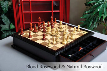 LIBRARY Reykjavik Series Chess Pieces - 3.25