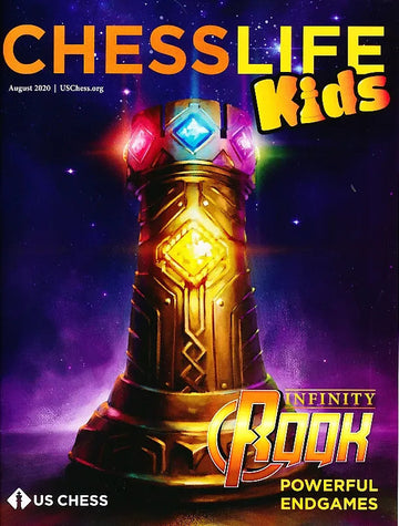 CLEARANCE - Chess Life For Kids Magazine - August 2020 Issue