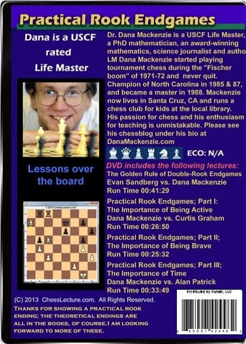E-DVD Practical Rook Endgames - Chess Lecture - Volume 52