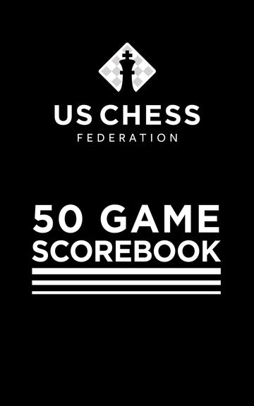 US Chess Federation Luxury Paperback Scorebook