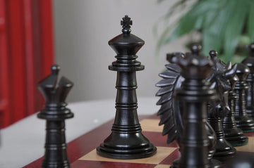 The Bomarzo Series Luxury Chess Pieces - 4.4