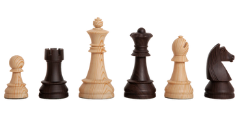 The Euro Series Chess Pieces - 3.75" King - Woodtek