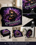 CheckMate Energy Fleece Blanket