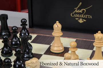 The Windsor Series Wood Chess Set, Box, & Board Combination