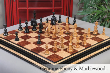 The Exotique Collection® - The Treviso Series Luxury Chess Pieces - 4.4