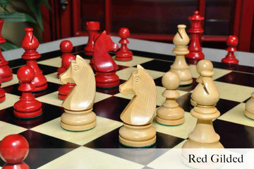 The Championship Series Gilded Chess Pieces - 3.75