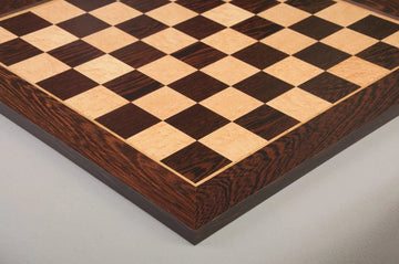 African Palisander & Bird's Eye Maple Signature Traditional Chess Board