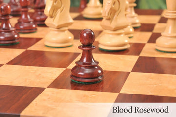 The Fischer Dubrovnik II Series Chess Pieces - 3.625