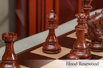 CLEARANCE - The Varese Series Artisan Chess Pieces - 4.4