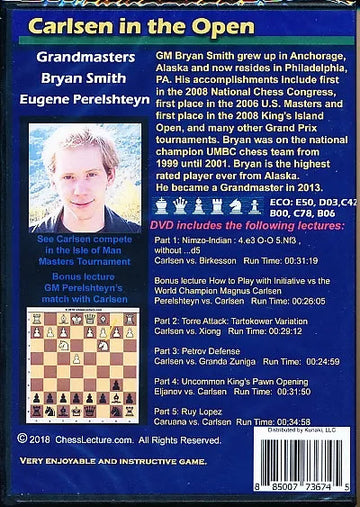 Carlsen in the Open - Chess Lecture - Volume 182