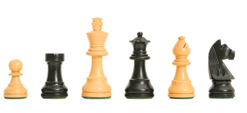 The German Series Chess Pieces - 3" King